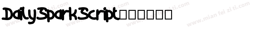 Daily Spark Script字体转换
